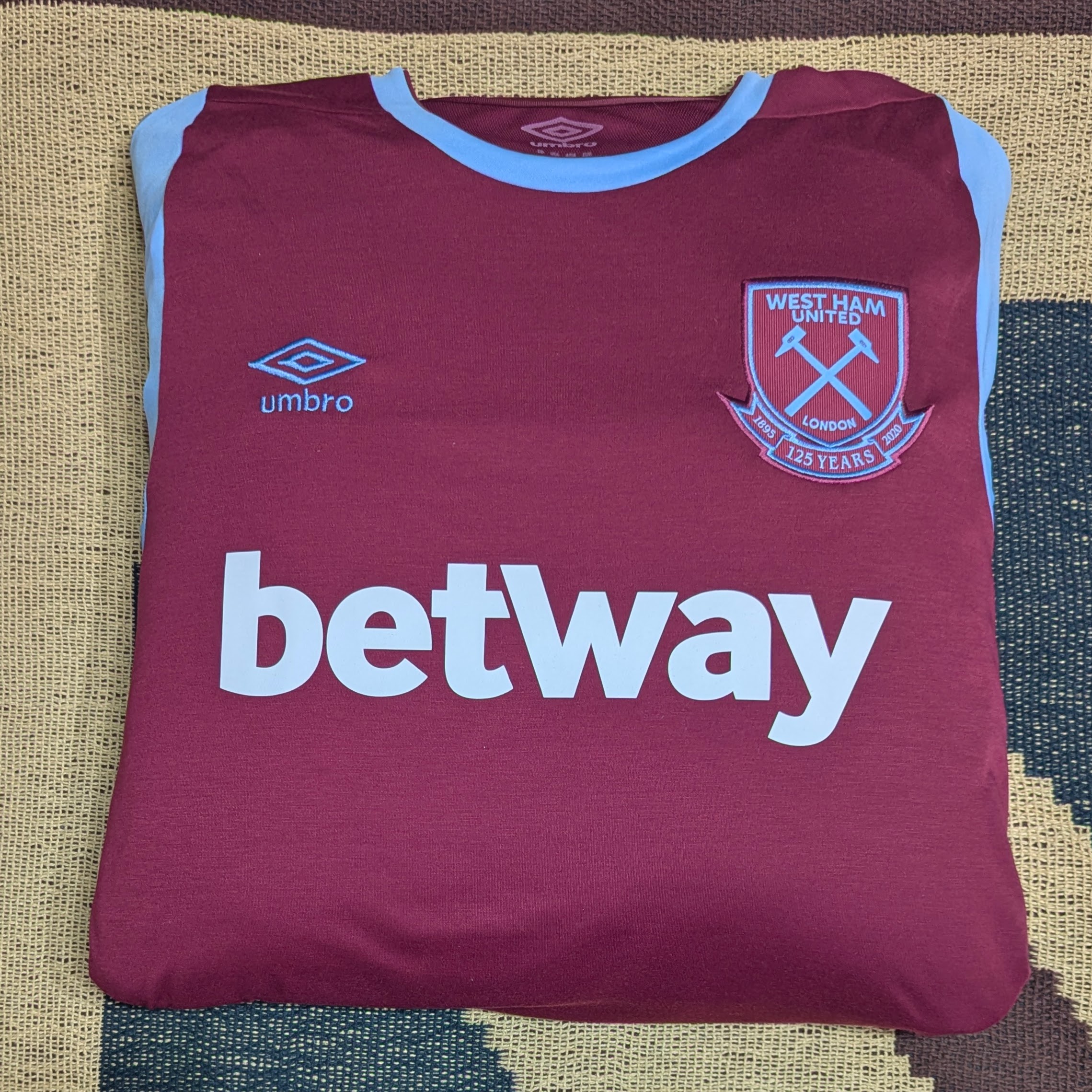 West Ham Football Shirt 2020-21 Home