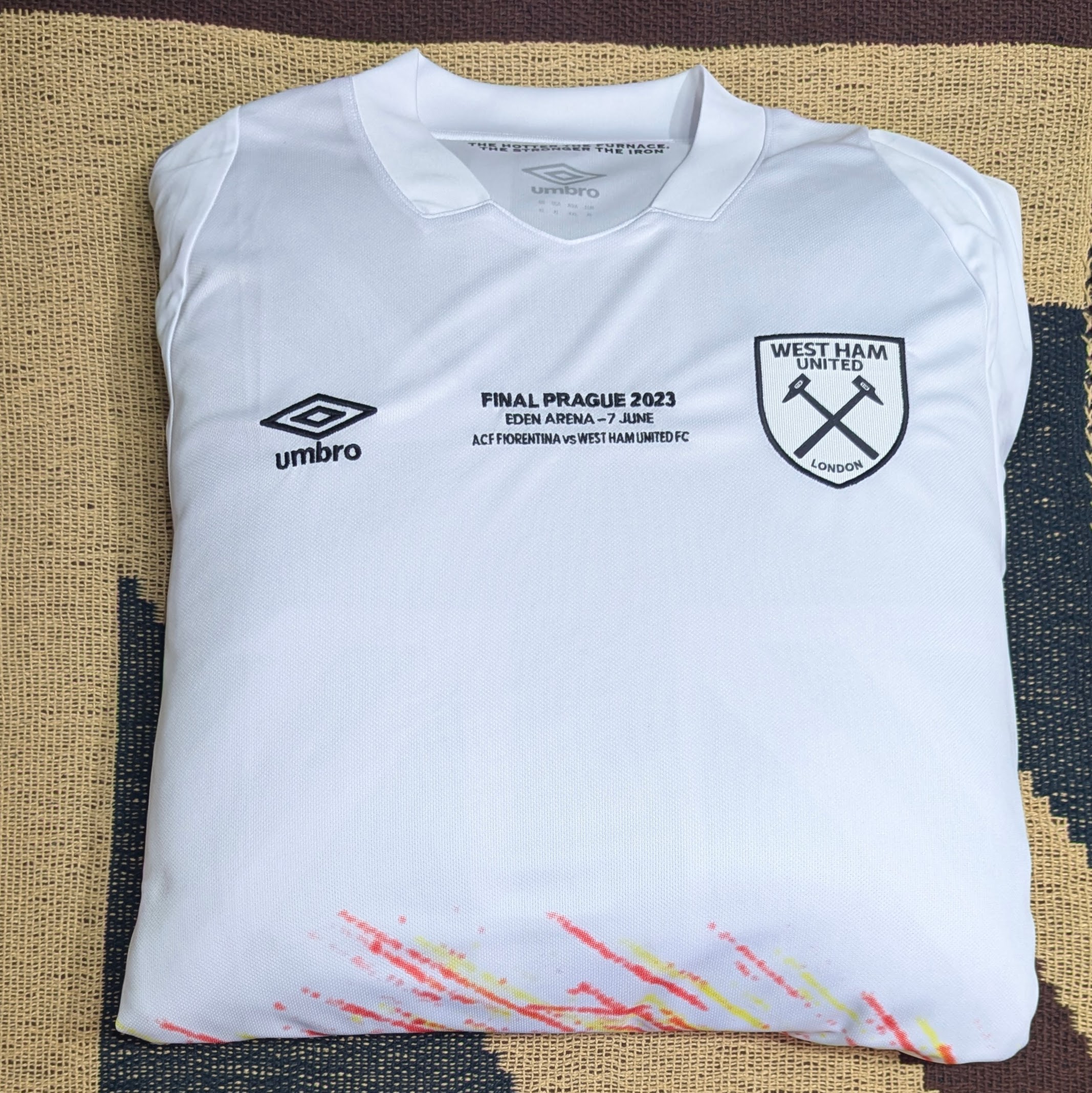 West Ham Football Shirt 2022-23 Europa Conference League Final